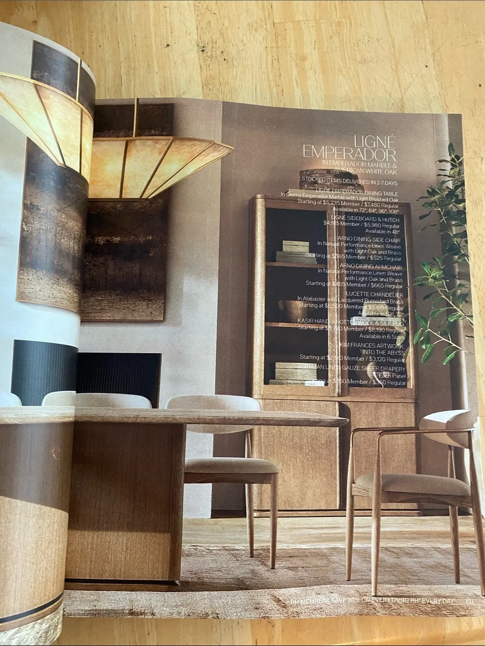 Restoration Hardware Catalog Spring 2026 makes a Decorative Coffee Table Book